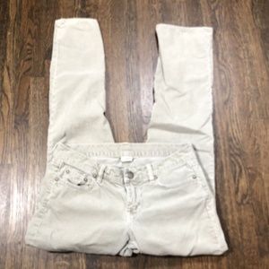 J.Crew Skinny Leg Corduroy Matchstick Sz 26 Pants